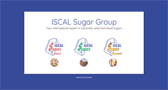 Desktop Screenshot of iscalsugar.com